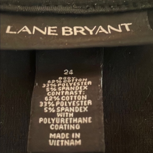 Lane Bryant Black Peplum Jacket - Picture 2 of 3